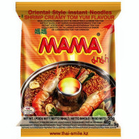 Тайская лапша "МАМА" со вкусом кремовый "Том Ям", брикет 55 грамм