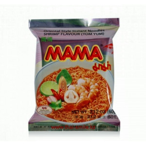 Тайская лапша "МАМА" со вкусом креветки (Том Ям) 60 грамм 
