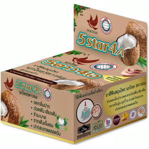 Зубная паста с травами и кокосом Coconut 5Star4A, 25 грамм